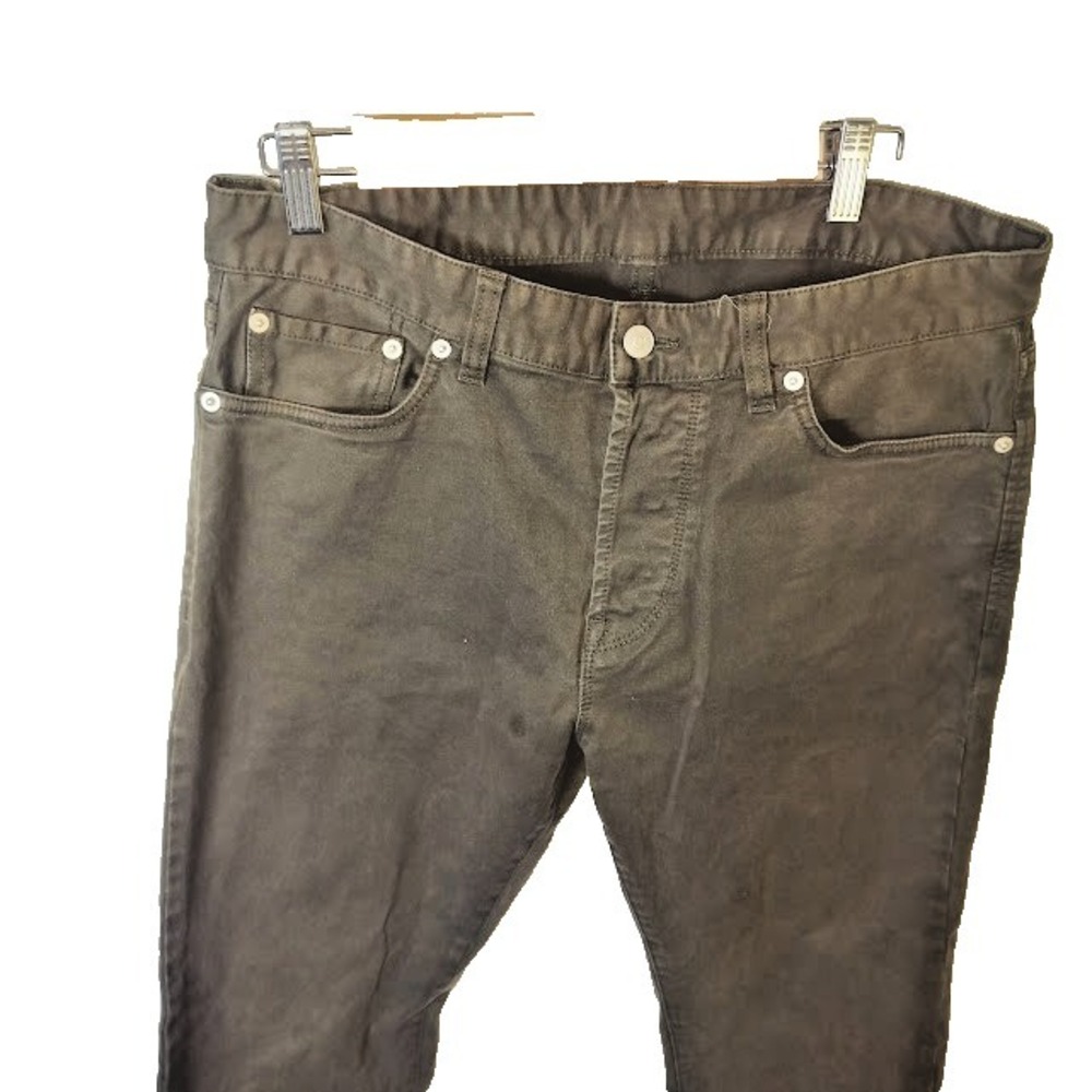 Buck Mason Green Cowboy  Button‎ Up Jeans Mens 32x34 Cut
